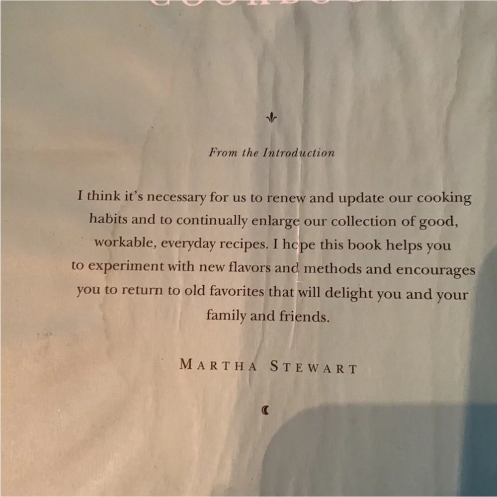Vintage The Martha Stewart Cookbook - Collected Recipes for Every Day